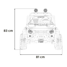 Pojazd Terenowy PASSION 4x4 Czerwony