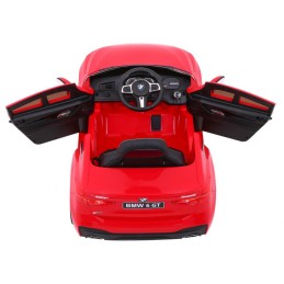 BMW 6 GT Autko na akumulator Czerwone + Pilot