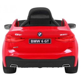 BMW 6 GT Autko na akumulator Czerwone + Pilot