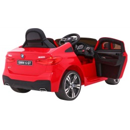 BMW 6 GT Autko na akumulator Czerwone + Pilot