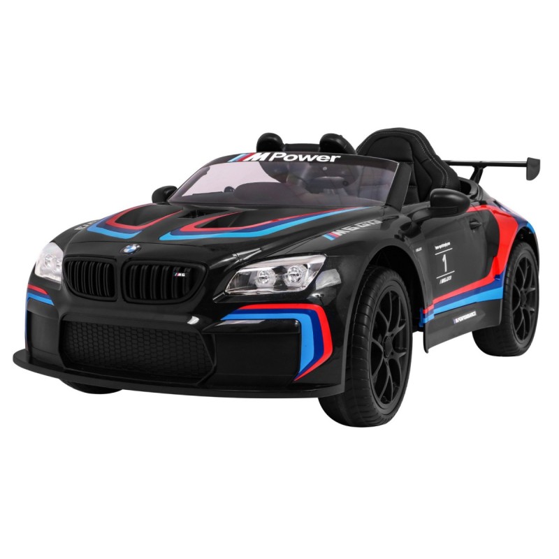 BMW M6 GT3 Auto na akumulator dla dzieci Czarny