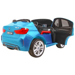SUV BMW X6M XXL dla 2 dzieci Lakier Niebieski + Pilot