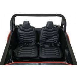 Buggy ATV Racing dla 2 dzieci Czerwony + Napęd 4x4 + Pilot + Wolny Start + MP3 LED