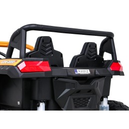 Buggy ATV Racing dla 2 dzieci Złoty + Napęd 4x4 + Pilot + Wolny Start + MP3 LED