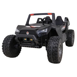 Buggy Clash na akumulator dla 2 dzieci Czarny + Pilot + Napęd 4x4 + Regulacja siedzenia + Radio MP3 + LED