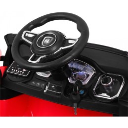 Autko Rapid Racer elektryczne dla dzieci, Czerwony SUV + Pilot