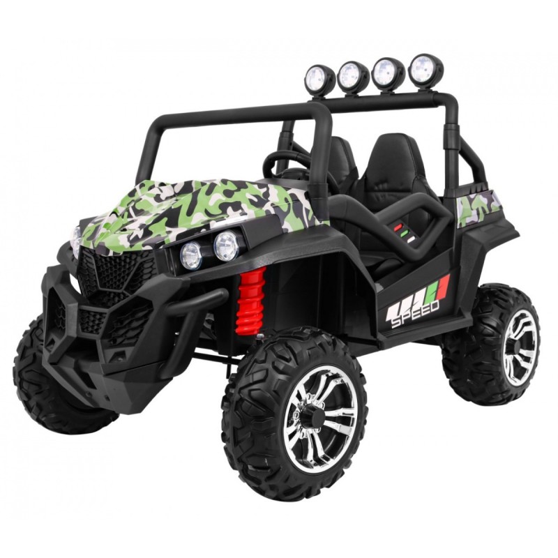 Terenowe Grand Buggy Lift dla dzieci Moro + Napęd 4x4 + Pilot + Bagażnik + Radio MP3 + LED