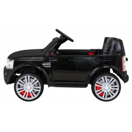 Land Rover Discovery Autko elektryczne dla dzieci Czarny SUV + Pilot