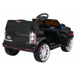 Land Rover Discovery Autko elektryczne dla dzieci Czarny SUV + Pilot