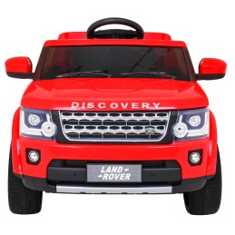 Land Rover Discovery Autko elektryczne dla dzieci, Czerwony SUV + Pilot