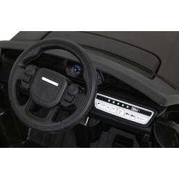 Land Rover Discovery Sport dla dzieci Czarny SUV + Pilot