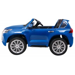 Lexus LX570 Lakierowane Autko dla 2 dzieci Niebieski SUV + Pilot