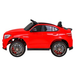 Mercedes Benz GLC63S dla dzieci Czerwony SUV + Pilot