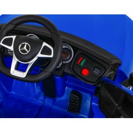 Mercedes Benz GLC63S dla dzieci Niebieski SUV z pilotem