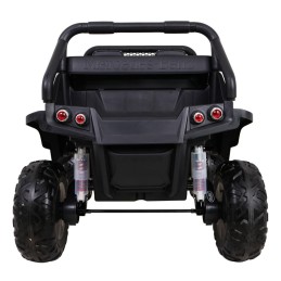Mercedes Benz Unimog dla dzieci Czerwony + Napęd 4x4 + Pilot + Bagażnik + Wolny Start + MP3 LED