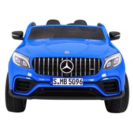 Auto Mercedes GLC 63S dla dzieci - Niebieski SUV + Napęd 4x4