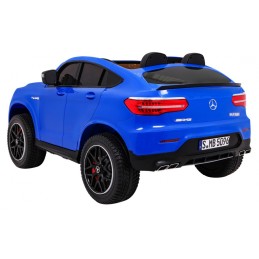 Auto Mercedes GLC 63S dla dzieci - Niebieski SUV + Napęd 4x4