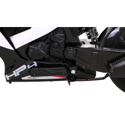 Motor BMW HP4 na akumulator dla dzieci Biały + Pomocnicze kółka + Wolny Start + EVA + MP3 LED