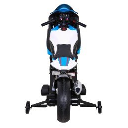 Motor BMW HP4 na akumulator dla dzieci Niebieski + Pomocnicze kółka + Wolny Start + EVA + MP3 LED