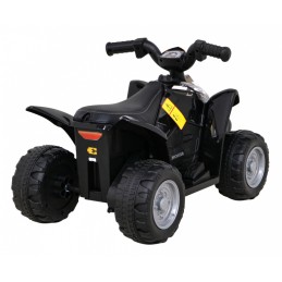 Quad Honda 250X TRX na akumulator Czarny + Klakson + LED + Ekoskóra