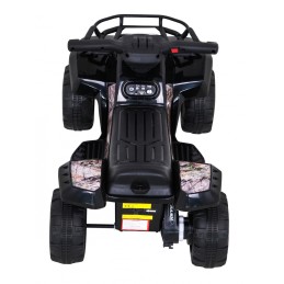 Quad Storm na akumulator dla dzieci Czarny + Silnik 25W + MP3 USB + LED