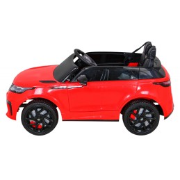 Range Rover Velar na akumulator Czerwony SUV + Pilot