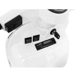 Skuter Vespa elektryczny dla dzieci Biały + Kółka pomocnicze + Audio + Ekoskóra + EVA + Wolny Start