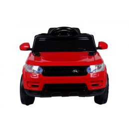 Autko Start Run na akumulator Czerwony SUV + Pilot + Funkcje bezpieczeństwa