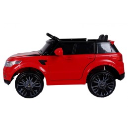 Autko Start Run na akumulator Czerwony SUV + Pilot + Funkcje bezpieczeństwa