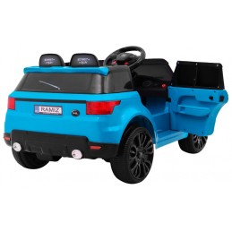 Autko Start Run na akumulator, Niebieski SUV + Pilot + Funkcje bezpieczeństwa