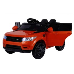 Autko Start Run na akumulator, Pomarańczowy SUV + Pilot