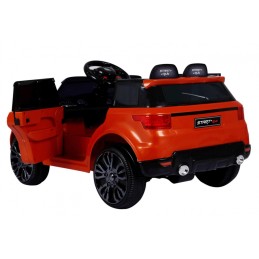 Autko Start Run na akumulator, Pomarańczowy SUV + Pilot