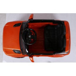 Autko Start Run na akumulator, Pomarańczowy SUV + Pilot