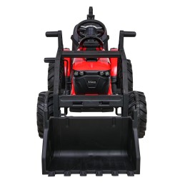 Pojazd Traktor Z Przyczepą 720-T Czerwony