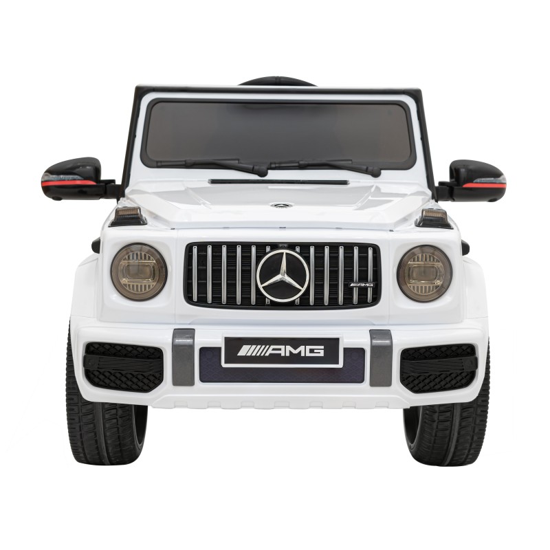 Mercedes AMG G63 dla dzieci Biały + Pilot