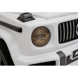 Mercedes AMG G63 dla dzieci Biały + Pilot