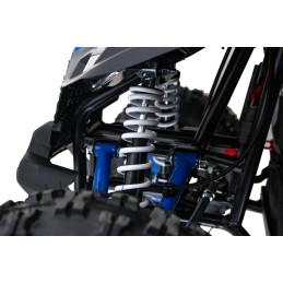 Quad HIPERFECT na akumulator Niebieski 35km/h + Silnik 1000W + Koła pompowane + Regulacja siedzenia