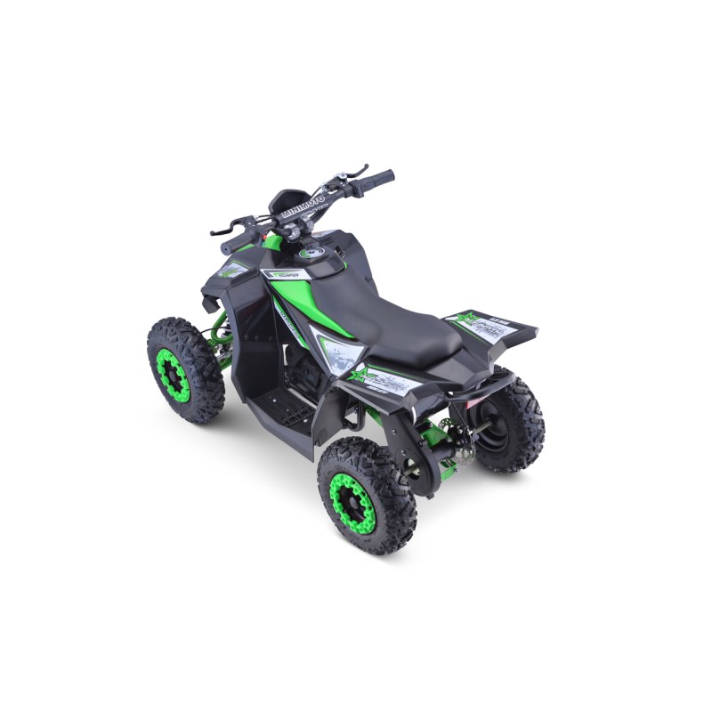 Quad HIPERFECT na akumulator Zielony 35km/h + Silnik 1000W + Koła pompowane + Regulacja siedzenia