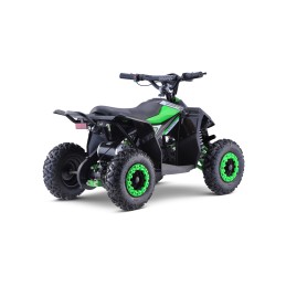 Quad HIPERFECT na akumulator Zielony 35km/h + Silnik 1000W + Koła pompowane + Regulacja siedzenia