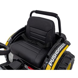Koparka Traktor na akumulator dla dzieci Żółty + Ruchome Ramię Łyżka + Pilot + Wolny Start + Radio FM + LED