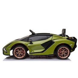 Lamborghini SIAN na akumulator dla dzieci Zielony + Pilot + EVA + Wolny Start + Audio LED