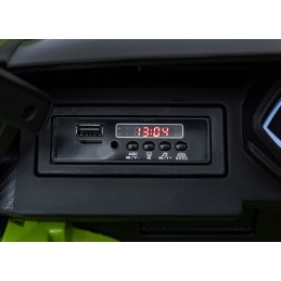 Lamborghini SIAN na akumulator dla dzieci Zielony + Pilot + EVA + Wolny Start + Audio LED