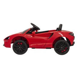 McLaren Auto na akumulator dla dzieci Czerwony + Napęd 4x4 + Pilot + Wolny Start + EVA + Audio LED