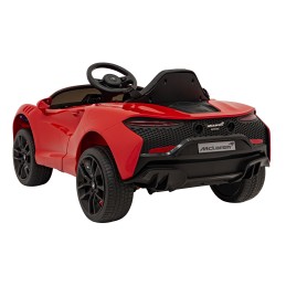 McLaren Auto na akumulator dla dzieci Czerwony + Napęd 4x4 + Pilot + Wolny Start + EVA + Audio LED