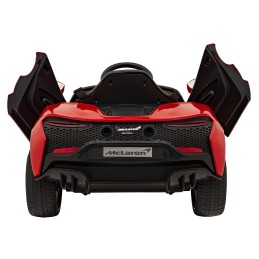McLaren Auto na akumulator dla dzieci Czerwony + Napęd 4x4 + Pilot + Wolny Start + EVA + Audio LED