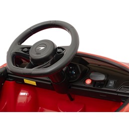 McLaren Auto na akumulator dla dzieci Czerwony + Napęd 4x4 + Pilot + Wolny Start + EVA + Audio LED