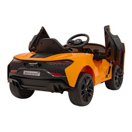 McLaren auto na akumulator dla dzieci Pomarańczowy + Napęd 4x4 + Pilot + Wolny Start + EVA + Audio LED