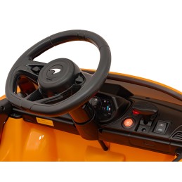 McLaren auto na akumulator dla dzieci Pomarańczowy + Napęd 4x4 + Pilot + Wolny Start + EVA + Audio LED