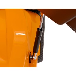 McLaren auto na akumulator dla dzieci Pomarańczowy + Napęd 4x4 + Pilot + Wolny Start + EVA + Audio LED