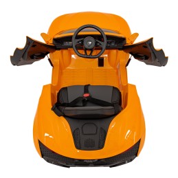 McLaren auto na akumulator dla dzieci Pomarańczowy + Napęd 4x4 + Pilot + Wolny Start + EVA + Audio LED